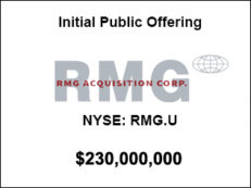 RMG Acquisition Corp